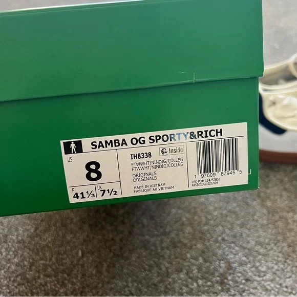 Sporty & Rich Adidas Samba Collab - Picture 2 of 2